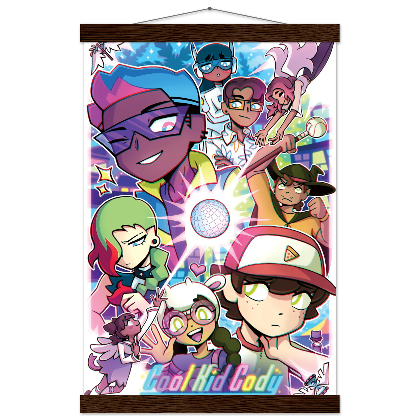 Cool Kid Cody Poster with Hanger