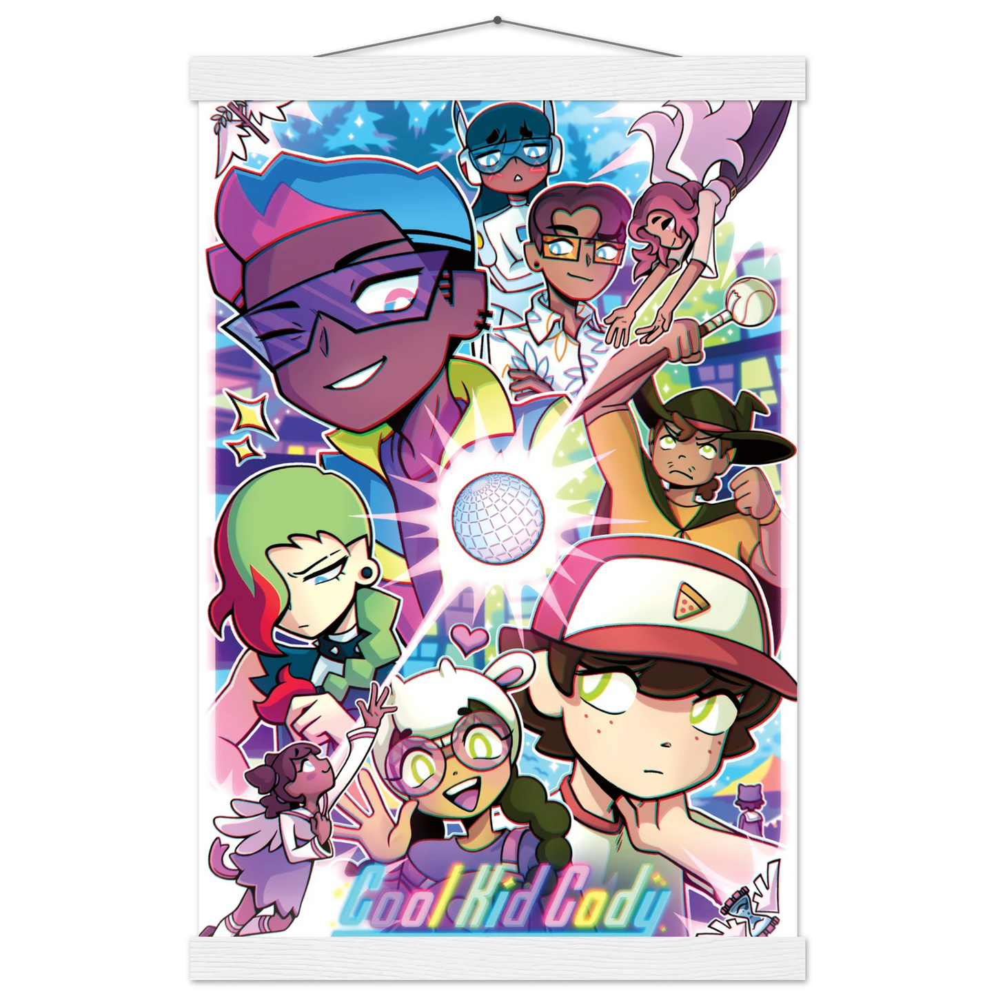 Cool Kid Cody Poster with Hanger