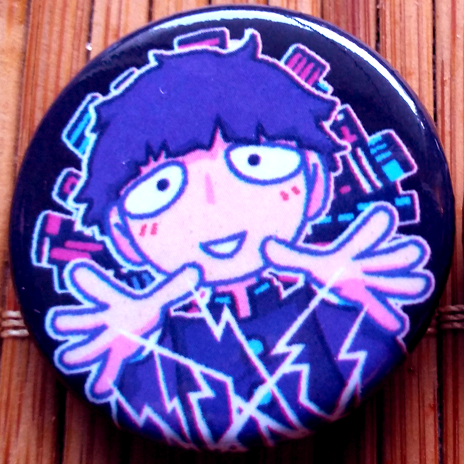 Mob Psycho Buttons!