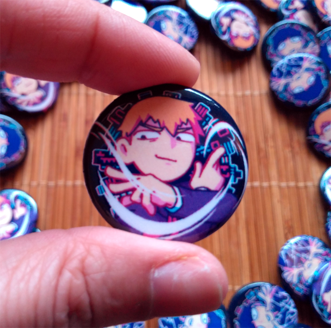 Mob Psycho Buttons!