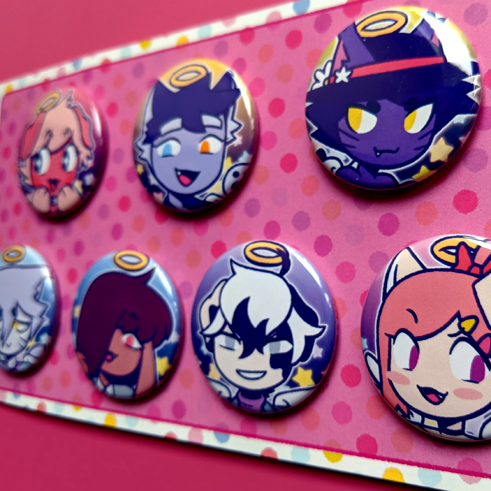 Purrfect Apawcalypse Button Set!