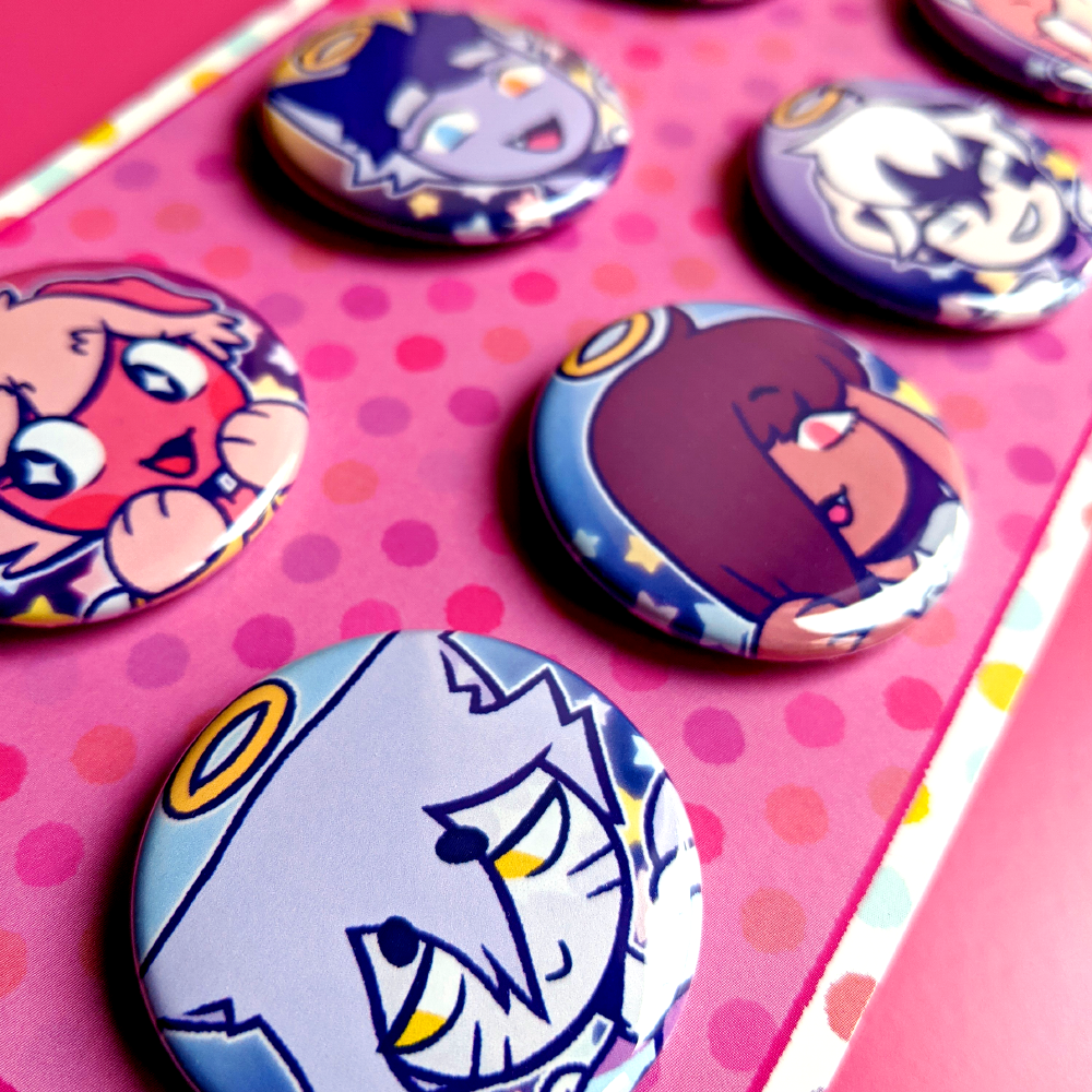 Purrfect Apawcalypse Button Set!