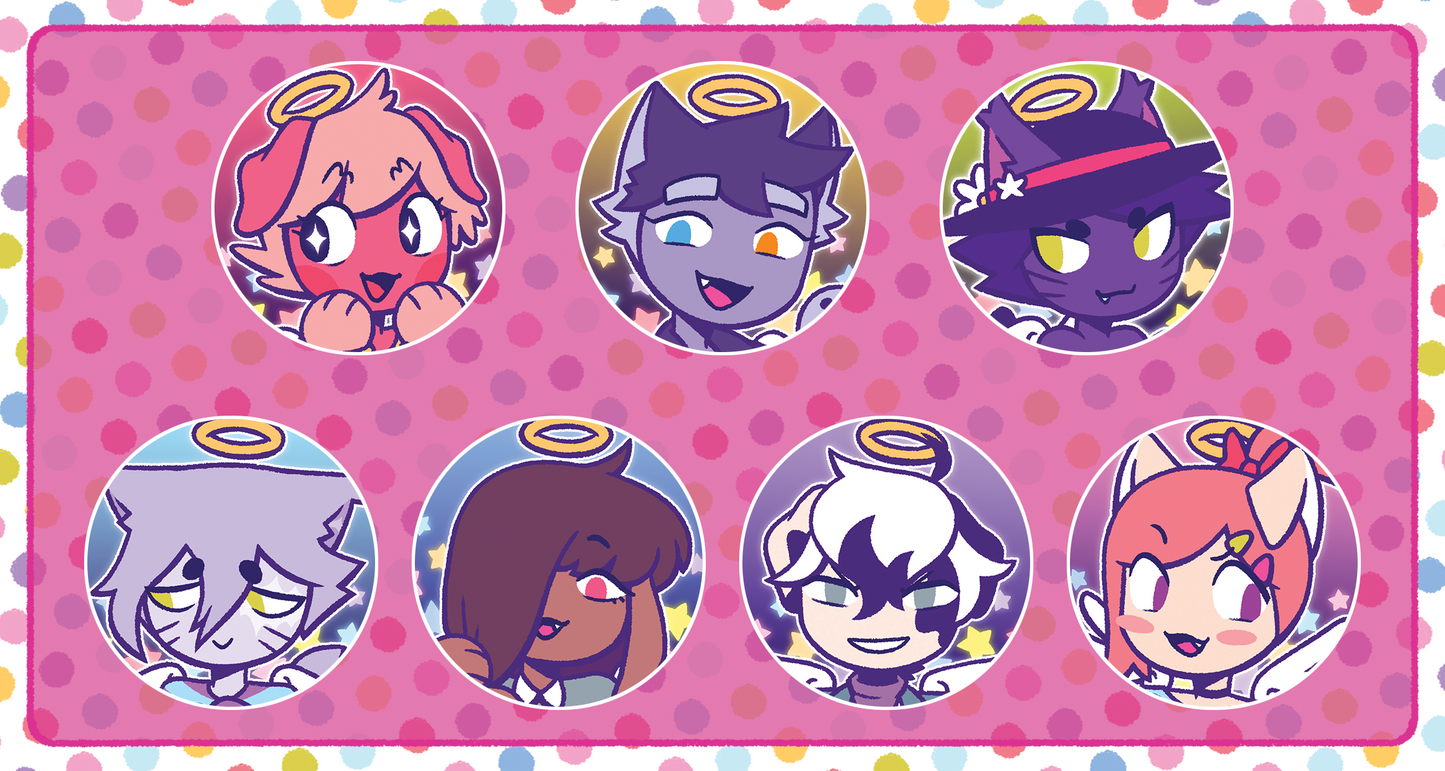 Purrfect Apawcalypse Button Set!