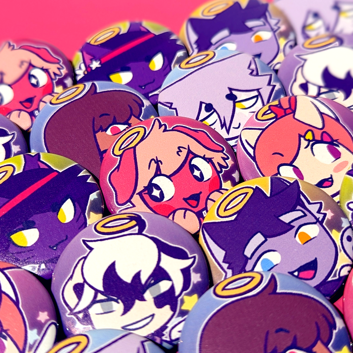 Purrfect Apawcalypse Individual Buttons!