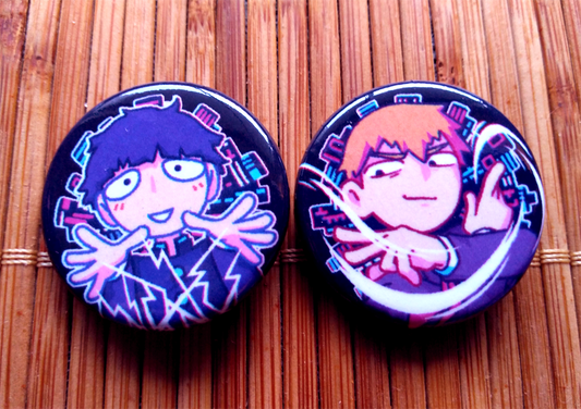 Mob Psycho Buttons!