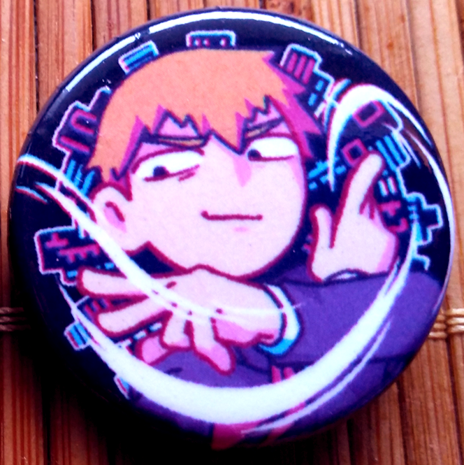 Mob Psycho Buttons!
