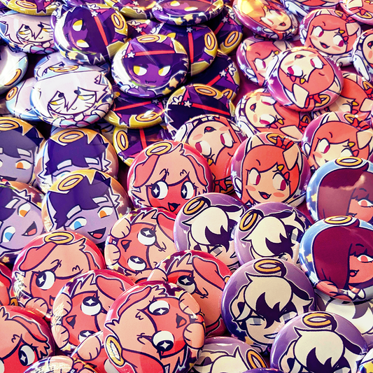 Purrfect Apawcalypse Individual Buttons!