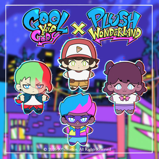 【PRESALE】PLUSH WONDERLAND Cool Kid Cody 10cm Plushie Cotton Doll