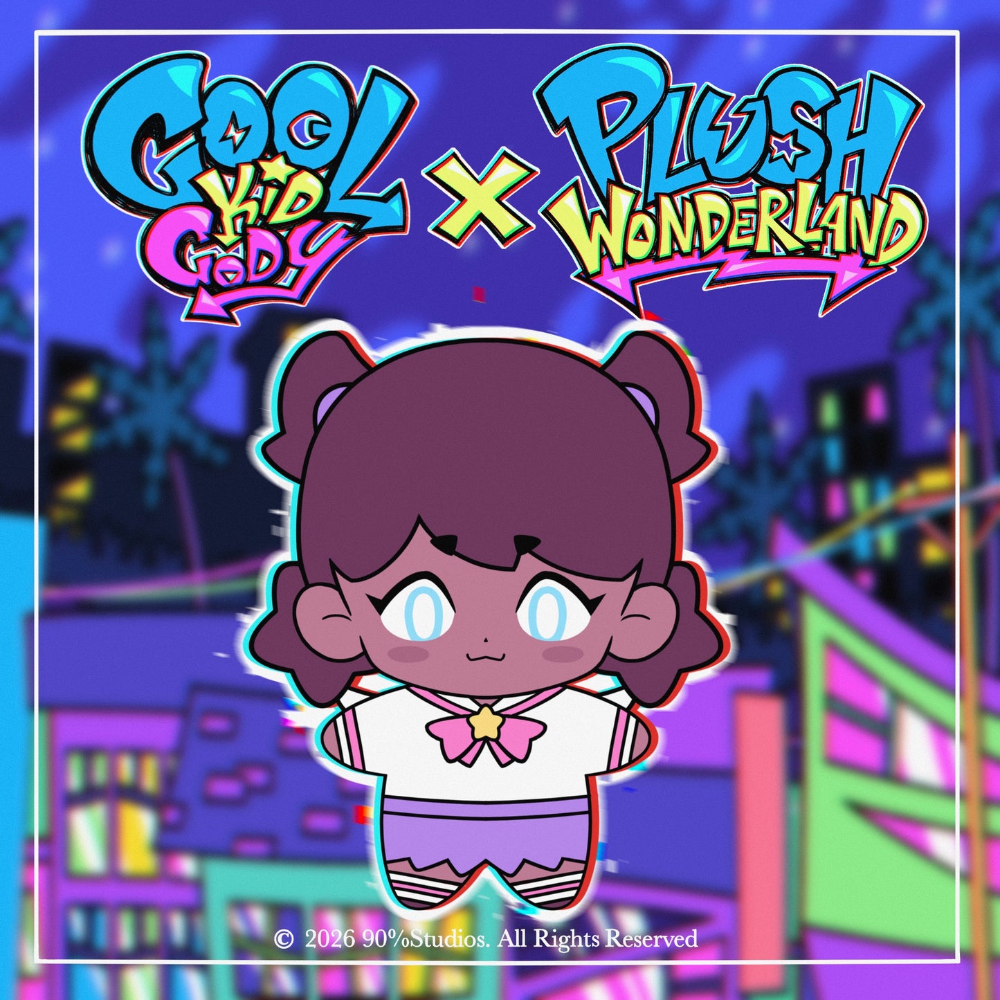 【PRESALE】PLUSH WONDERLAND Cool Kid Cody 10cm Plushie Cotton Doll