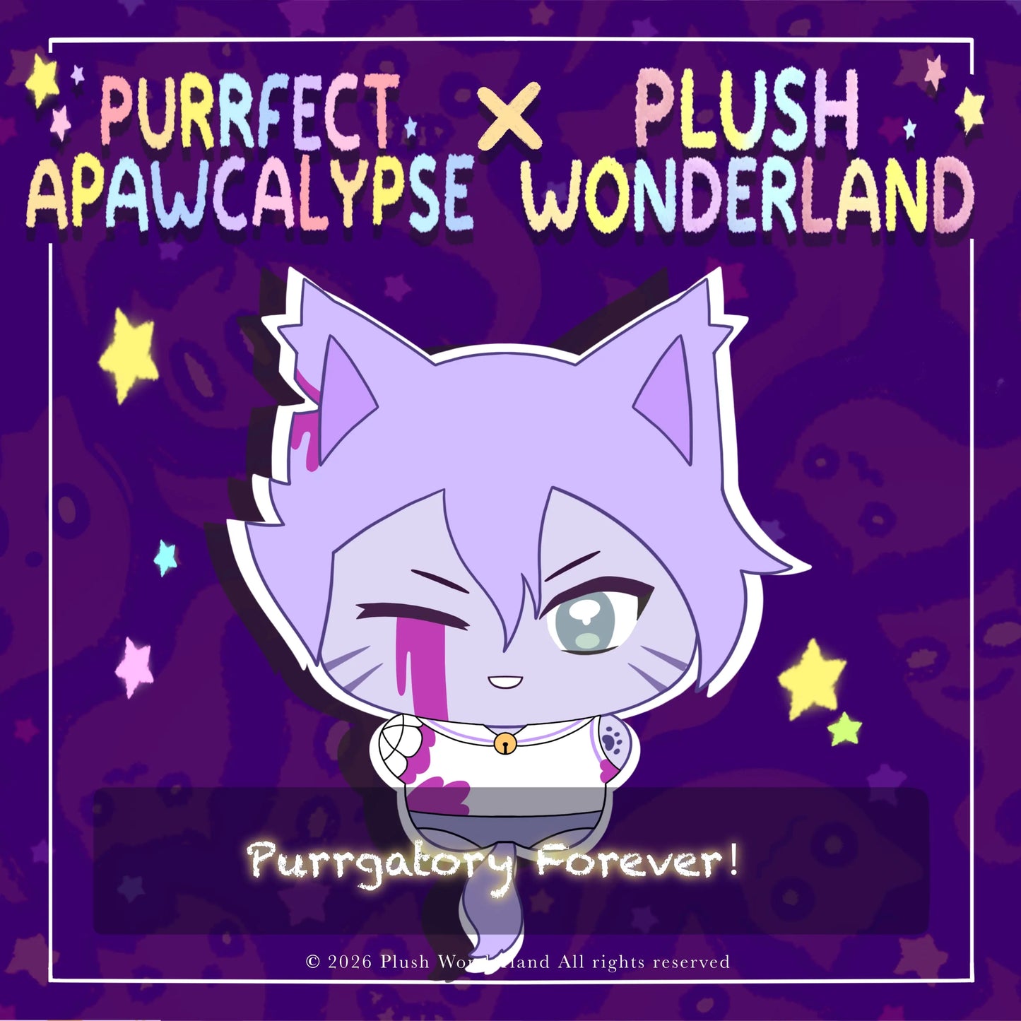 【PRESALE】PLUSH WONDERLAND Purrfect Apawcalypse 10cm Plushie Cotton Doll
