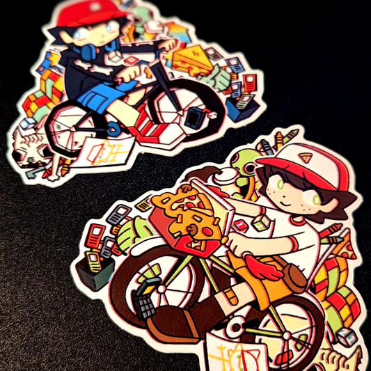Pizza Boy Stickers!